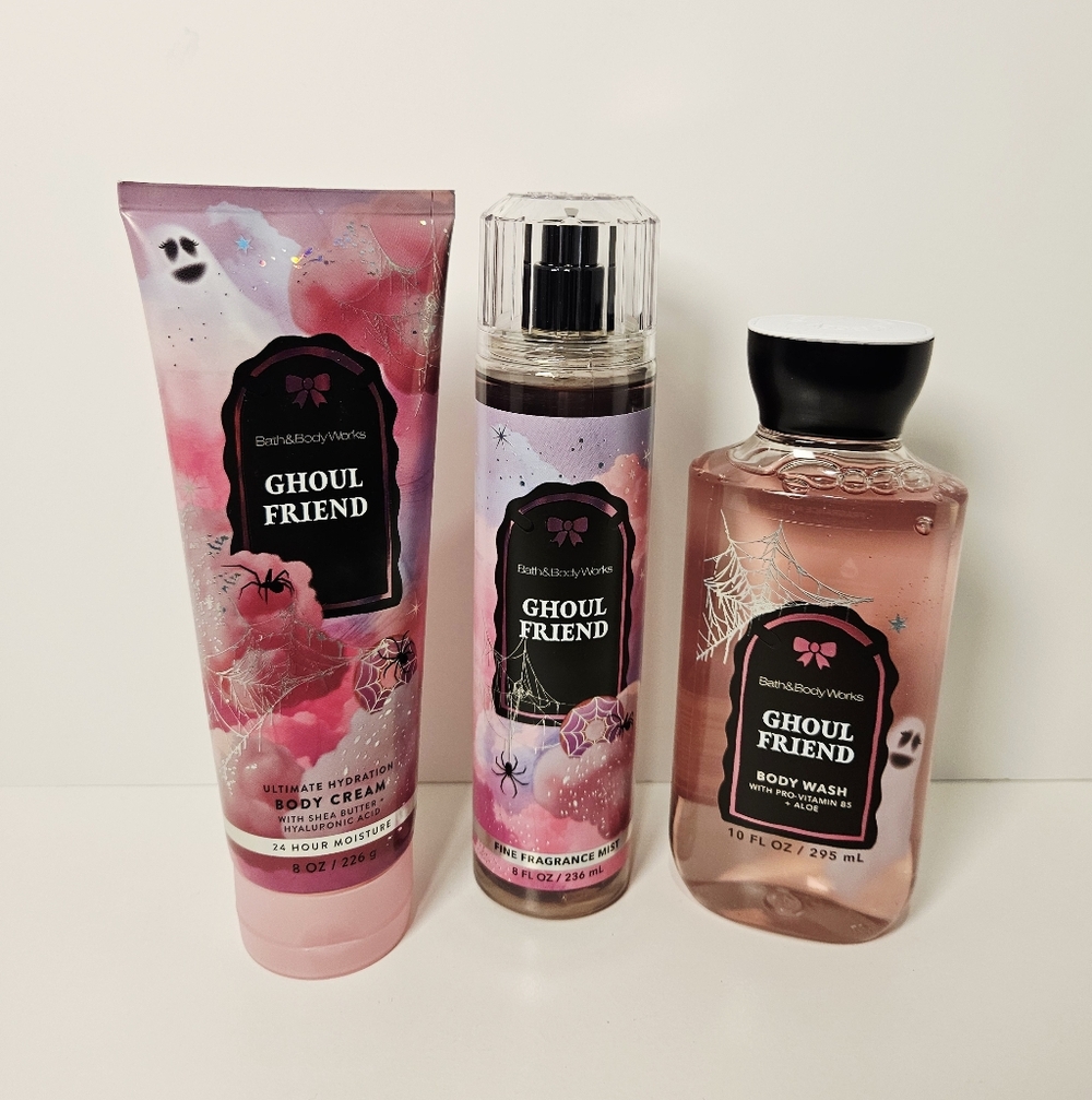 Bath and Body Works Halloween Collection Ghoul Friend Body Care